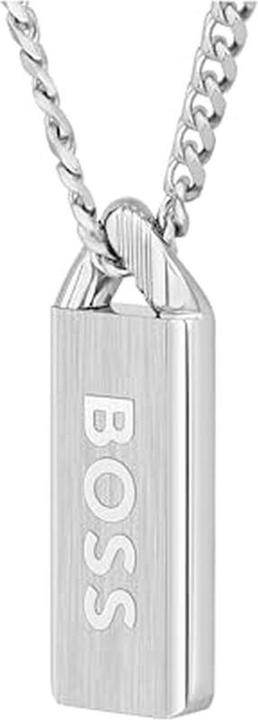 Produktbild Hugo Boss Men's Steel Necklace Kassy Emblem 1580677 (Edelstahl)