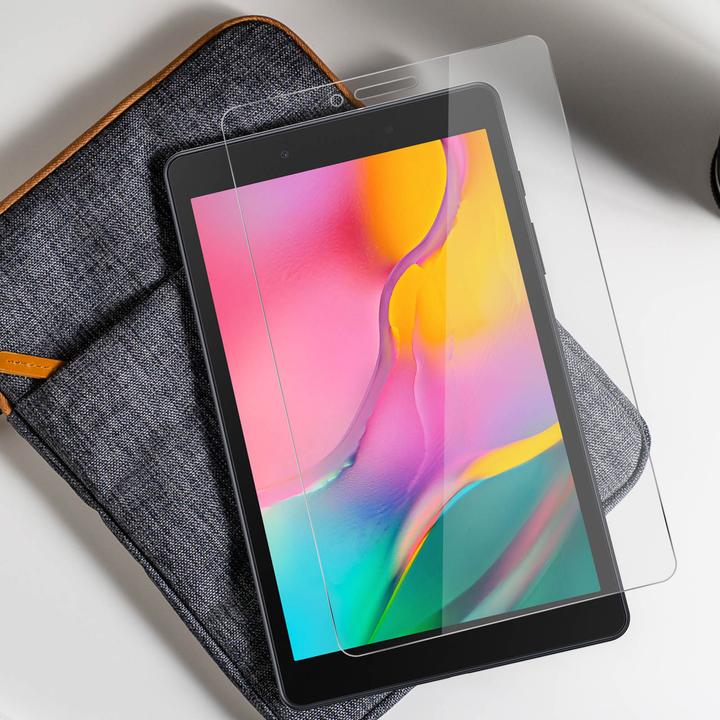 Actual product image Avizar Crystal clear film, glass screen protector (1 Piece, Galaxy Tab A 8.0 (2019))