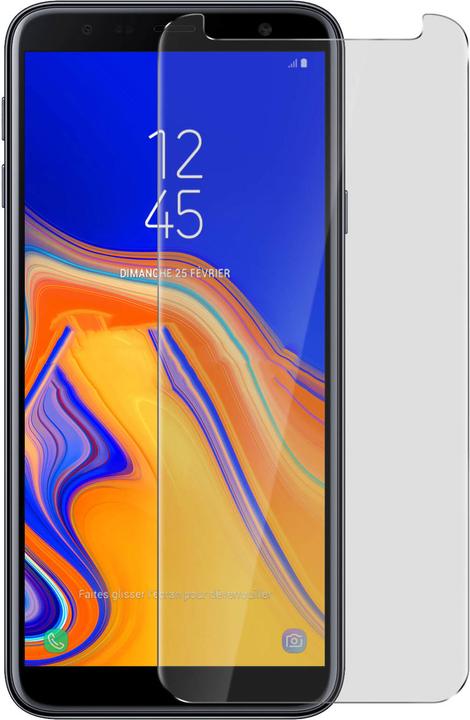 Actual product image Avizar Crystal clear film, glass screen protector (1 Piece, Samsung Galaxy J4+)