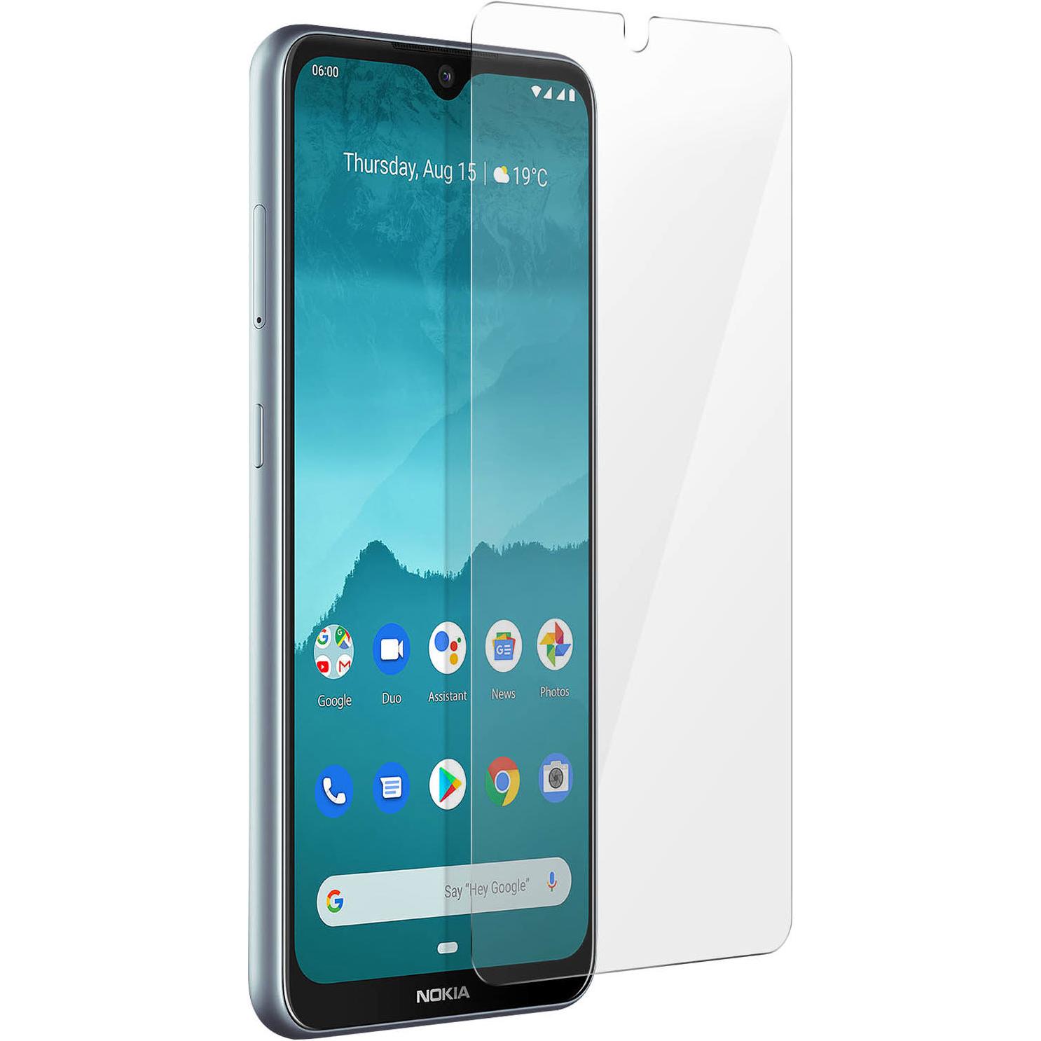 Avizar Kristallklare Folie, Glas-Displayschutz (1 Stück, Nokia 6.2), Smartphone Schutzfolie, Transparent