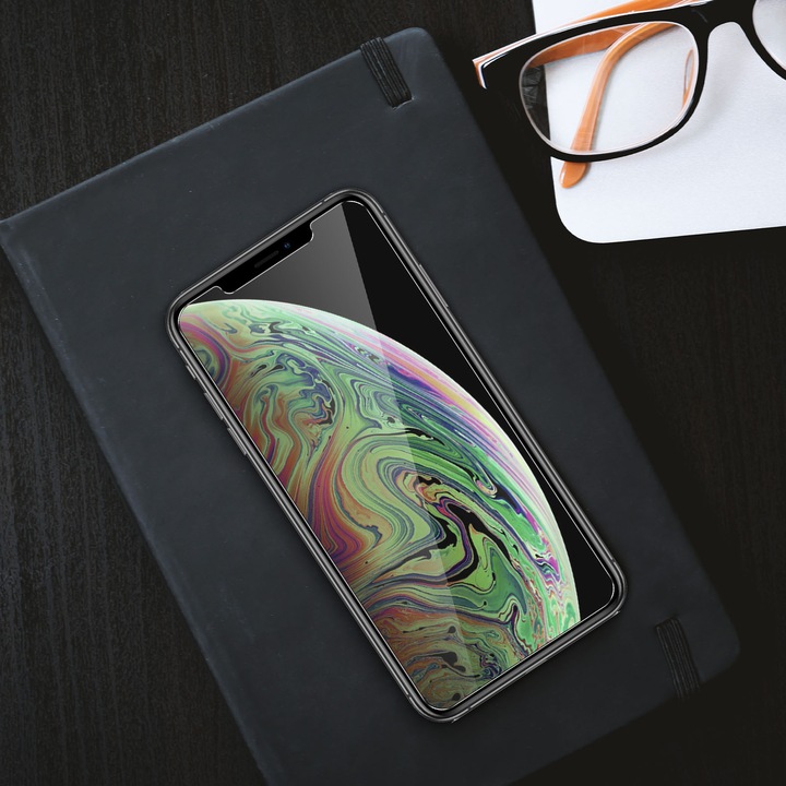 Produktbild Avizar Kristallklare Folie, Glas-Displayschutz (1 Stück, Apple iPhone XS Max)