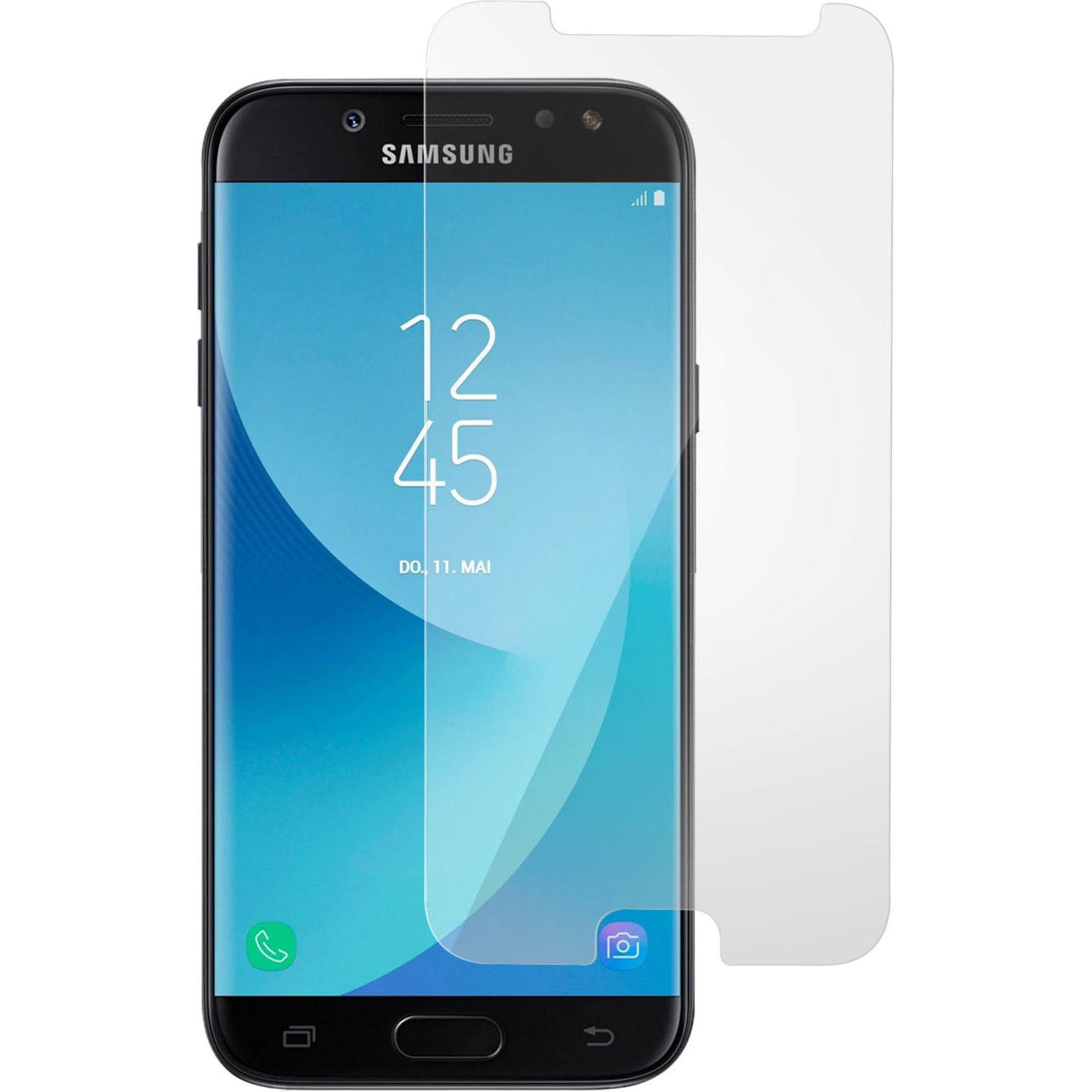 Avizar Kristallklare Folie, Glas-Displayschutz (1 Stück, Samsung Galaxy J7 2017), Smartphone Schutzfolie, Transparent