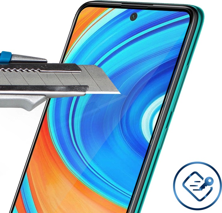 Produktbild Avizar Panzerglas, Glas Schutzfolie, Schutzglas (2 Stück, Xiaomi Redmi Note 9S)
