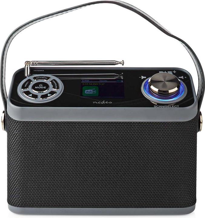 Produktbild Nedis DAB+ Radio (DAB+, DAB, FM, Bluetooth, WLAN)