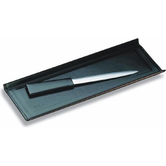 Läufer, Schreibtisch Accessoire, Federschale Scala Leder schwarz