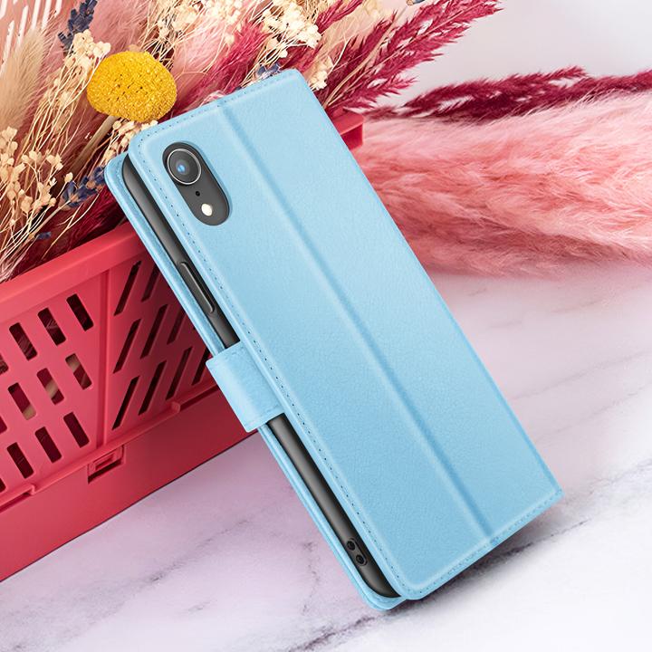 Image du produit Zanaé Étui porte-monnaie iPhone XR avec support (Apple iPhone XR)