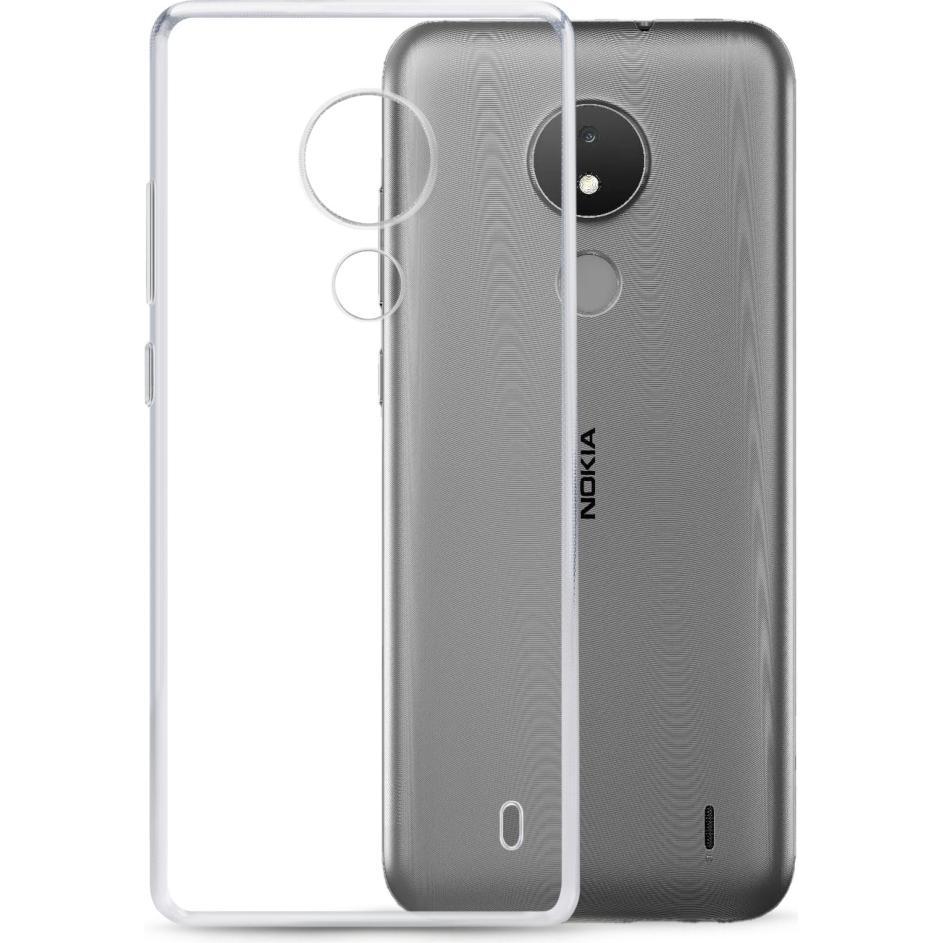Screenguard Nokia C21 Flexible TPU Clear Case (Nokia C21), Smartphone Hülle, Transparent