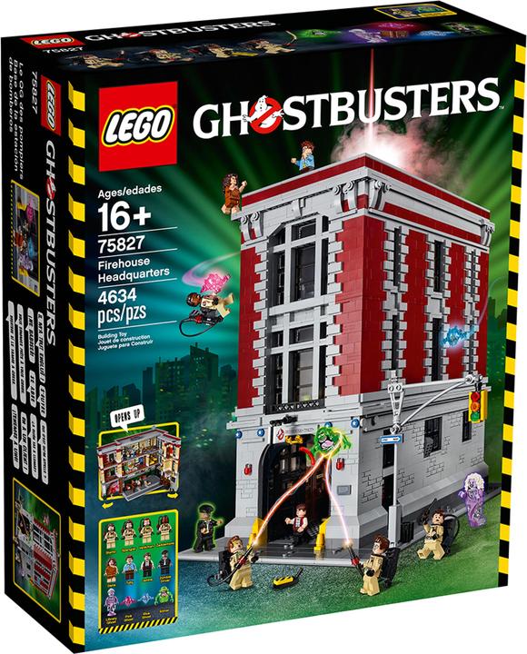 LEGO Ghostbusters - Quartier général des pompiers (75827, LEGO difficiles à trouver)