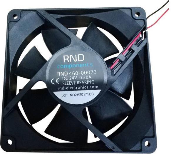 Produktbild RND Components Axiallüfter DC 120x120x38mm 24V 194.8m³/h (120 mm)