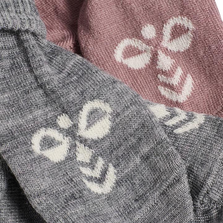 Actual product image hummel hmlMINI WOOL 2-PACK SOCKS (pack of 2, 21 - 23)