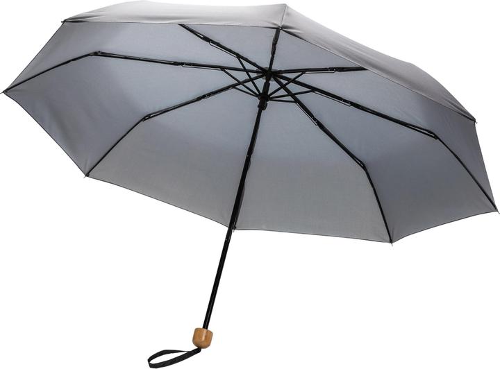 Xd Collection Impact Bambus Faltbarer Regenschirm
