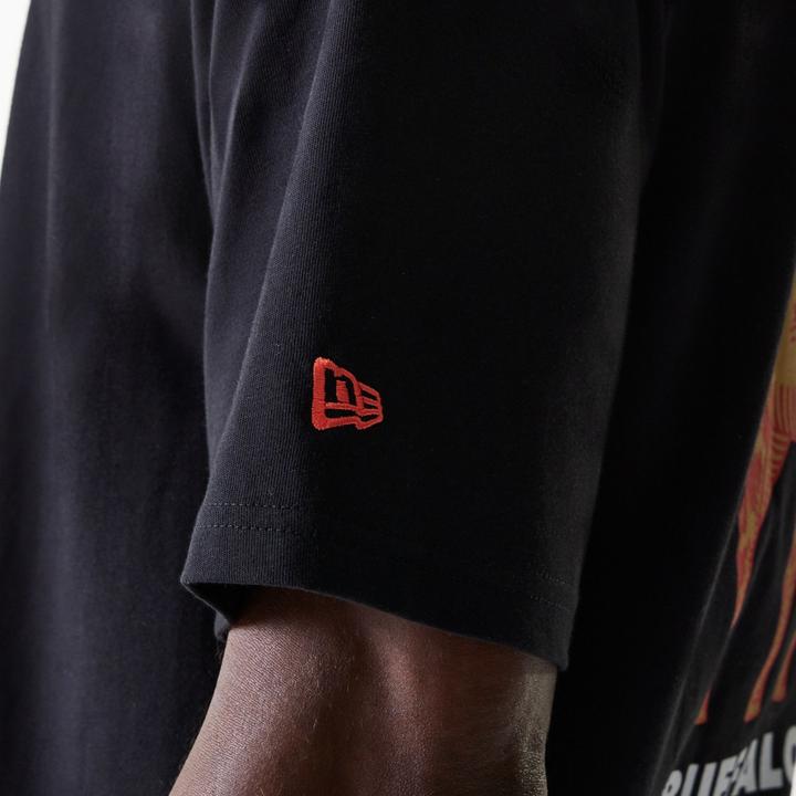 Actual product image New Era Oversized Shirt - ANIMAL GRAPHIC schwarz - S (S)