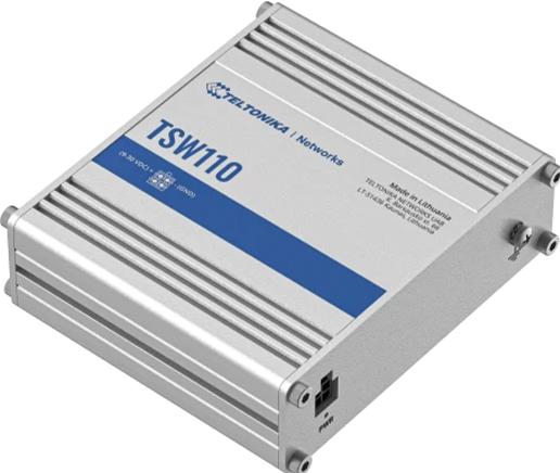 Image du produit Teltonika TSW110000000 - TSW110 - Commutateur L2 non géré (5 Ports)
