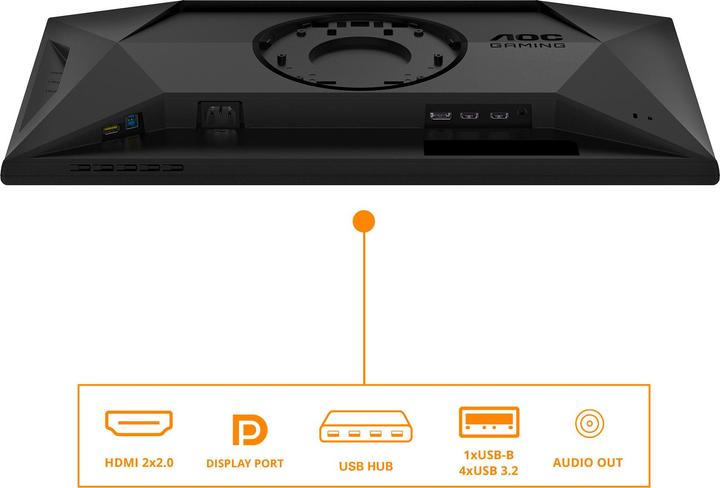 Actual product image AOC 25G4SXU (1920 x 1080 pixels, 24.50")