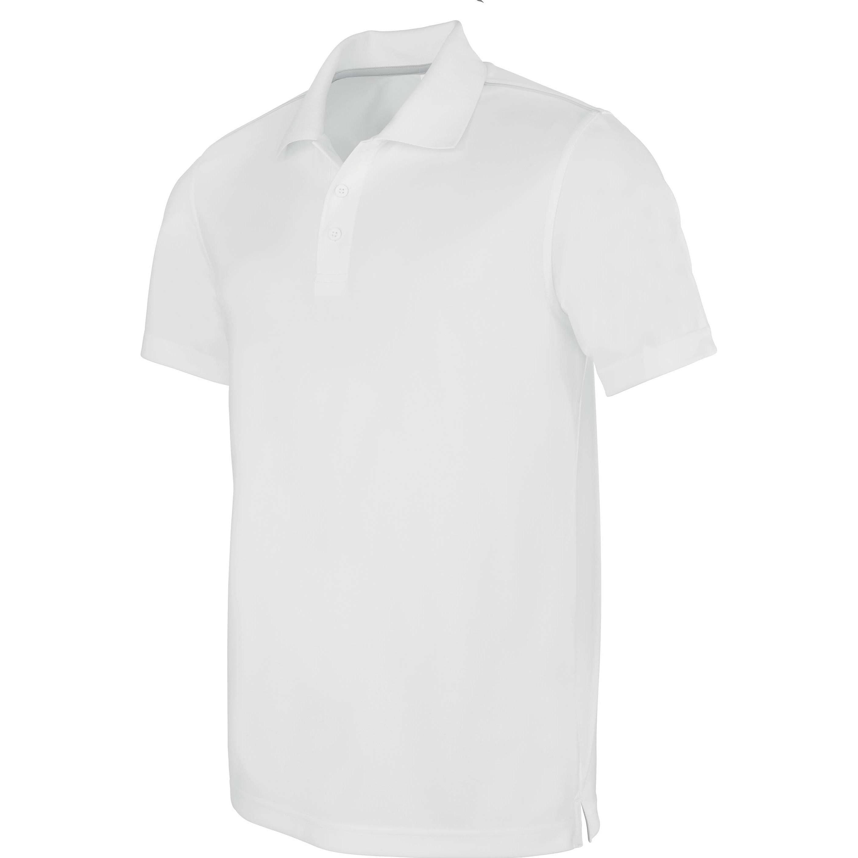 Proact, Herren, Shirt, Kurzärmeliges Polo-Shirt, Weiss, (XXL)