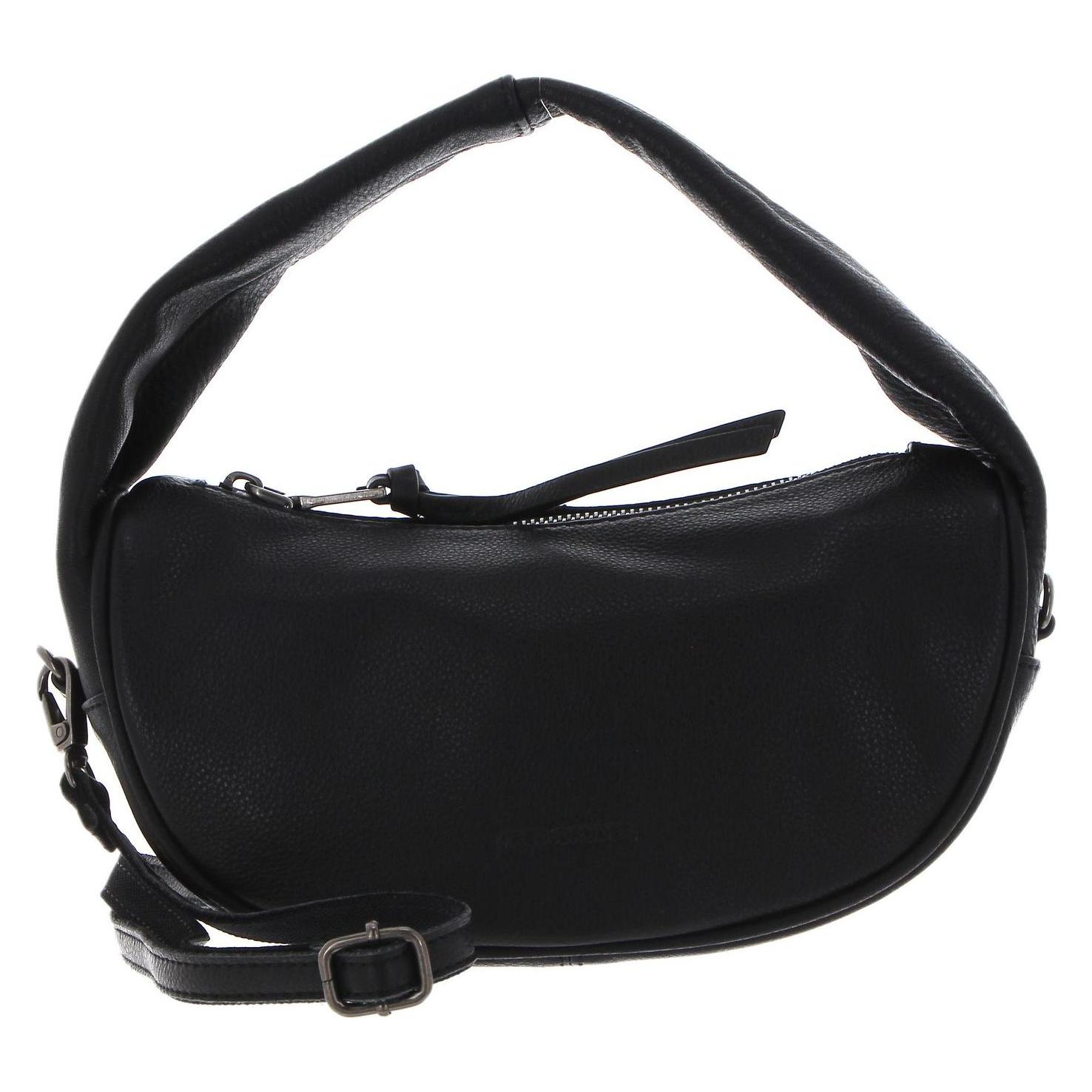 FredsBruder, Damen, Handtasche, Bobonia Midi Hobo Bag, Schwarz