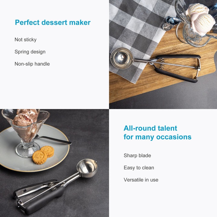 Actual product image Intirilife Ice cream spoon Ice cream scoop (Ice cream scoop)