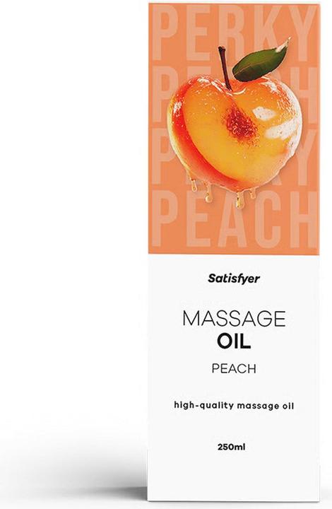 Satisfyer Massage Oil - Peach - 250ml (250 ml)