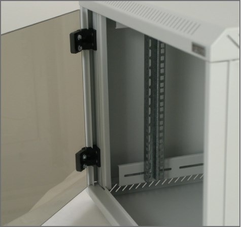Actual product image Triton Delta 4S: 19" wall-mounted enclosure, 12U (12 RU, 19 inch rack)
