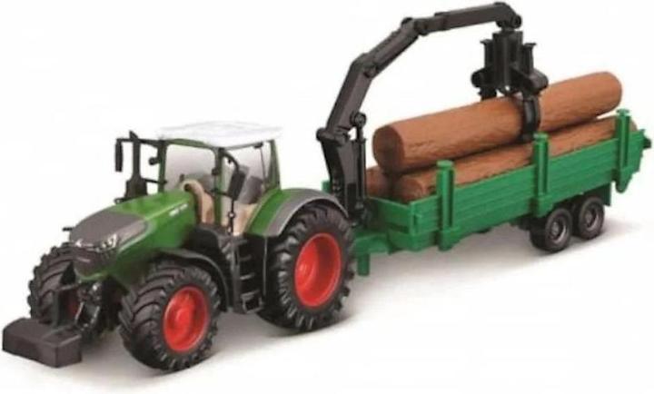 Actual product image Bburago Fendt 1050 Vario mit Holztransporter