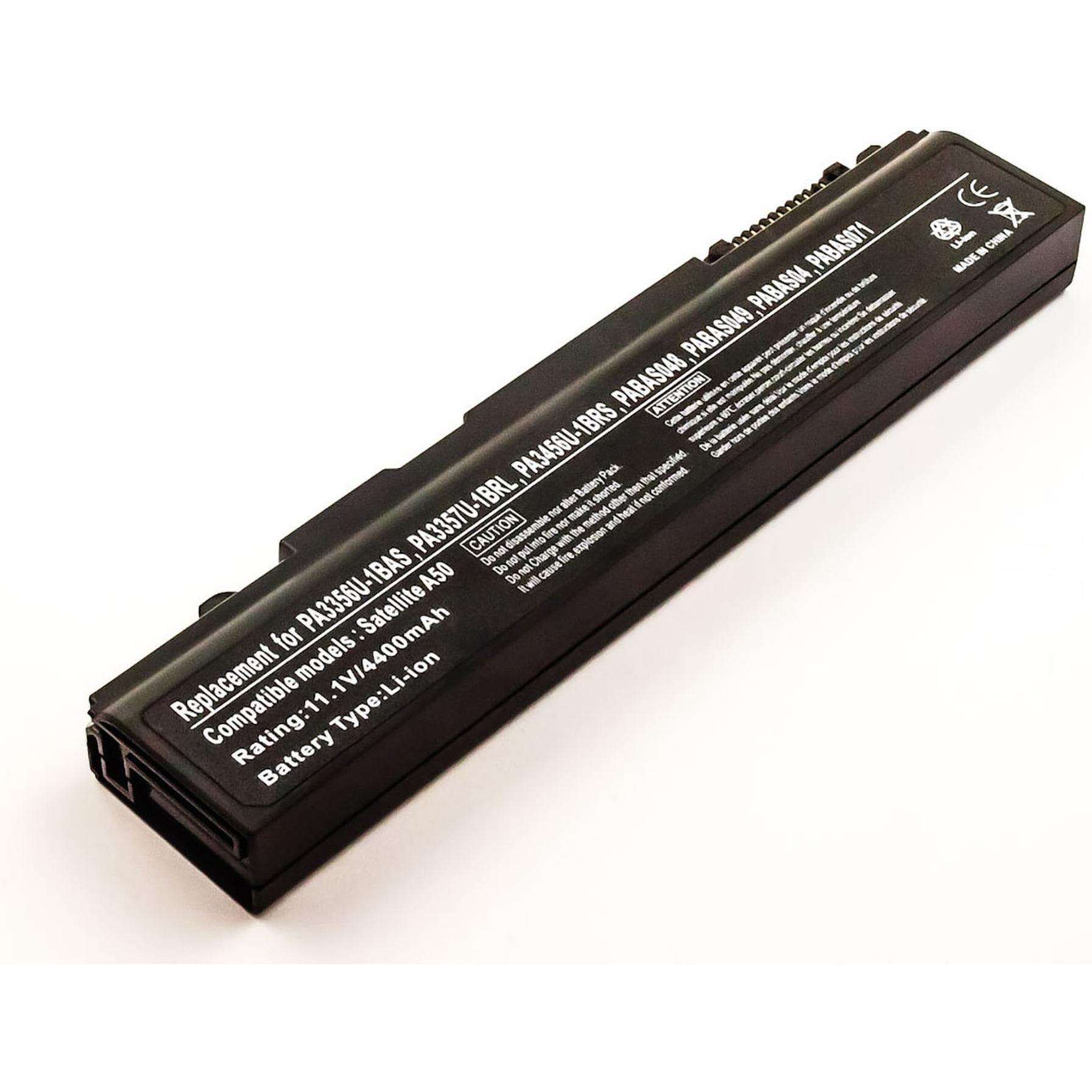 AGI 9322 Lithium-Ion 4400mAh 11.1V Wiederaufladbare Batterie (4400 mAh), Notebook Akku, Schwarz