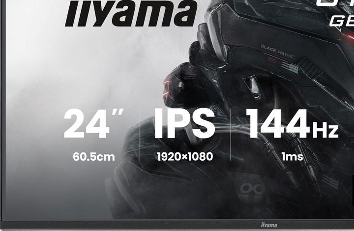 Image du produit iiyama 60.5cm (23.8") GB2441HSU-B1 16:9 HDMI+DP+2xUSB (1920 x 1080 pixels, 23.80")