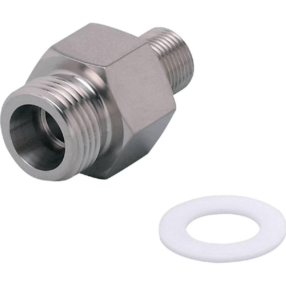 IFM Adattatore M18x1,5-M12 Profondità di immersione 13mm E40128, Pulsante + Interruttore