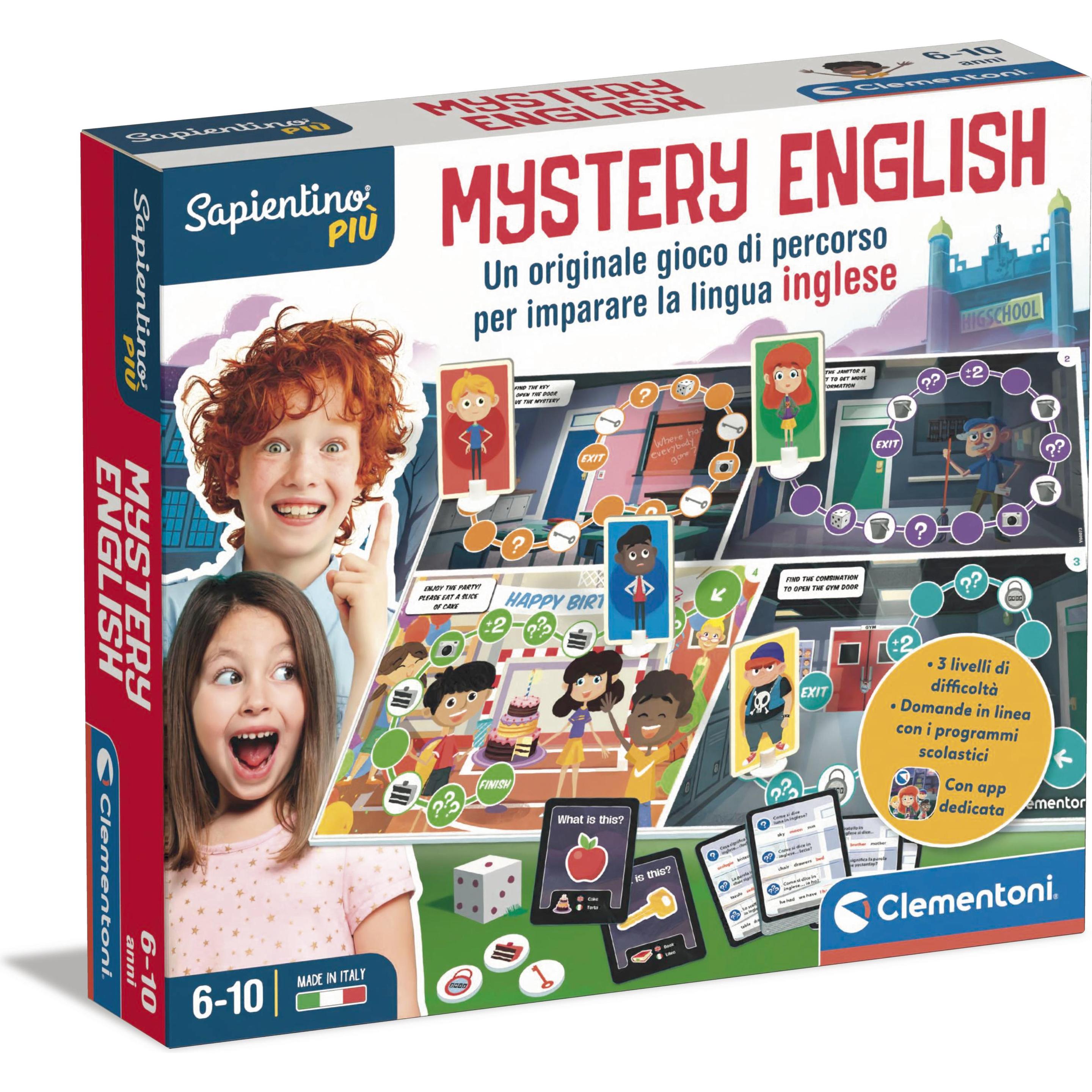 Clementoni Gioco Educativo Sapientino Mistery (Inglese, Italiano, 6 - 10 Anni)