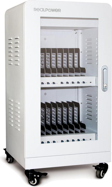 Productafbeelding RealPower Power Station 20-poorts laadstation/laadkast
