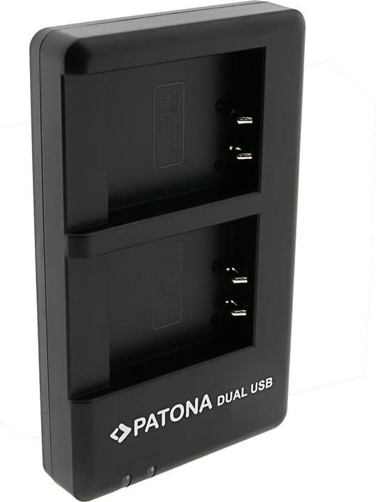 Produktbild Patona Ladegerät Dual USB Ricoh DB-120 (Kamera Akku Ladegerät)