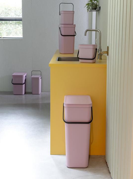 Image du produit Brabantia Komposteimer Sort & Go 6 l, Rosa (6 l)