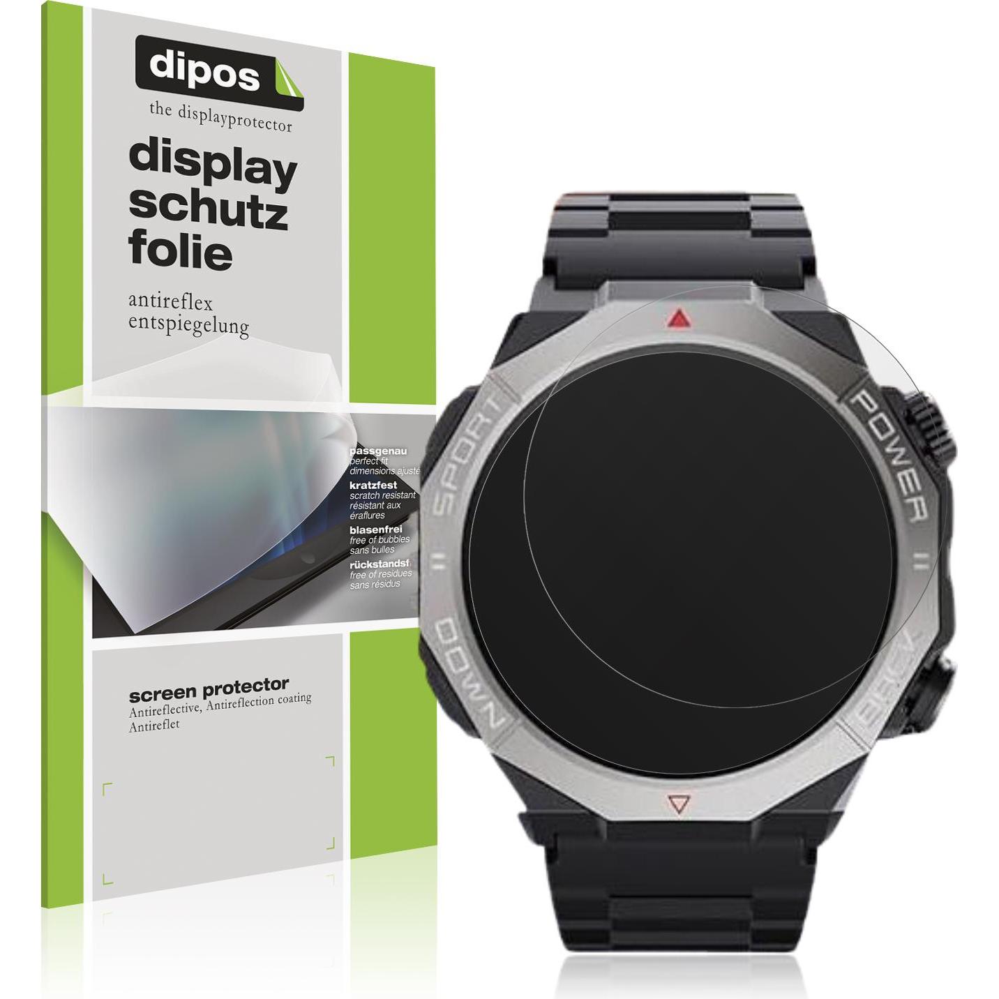Dipos Schutzfolie Matt für TIMU S81 1.45 Zoll, Smartwatch Schutzfolie, Transparent