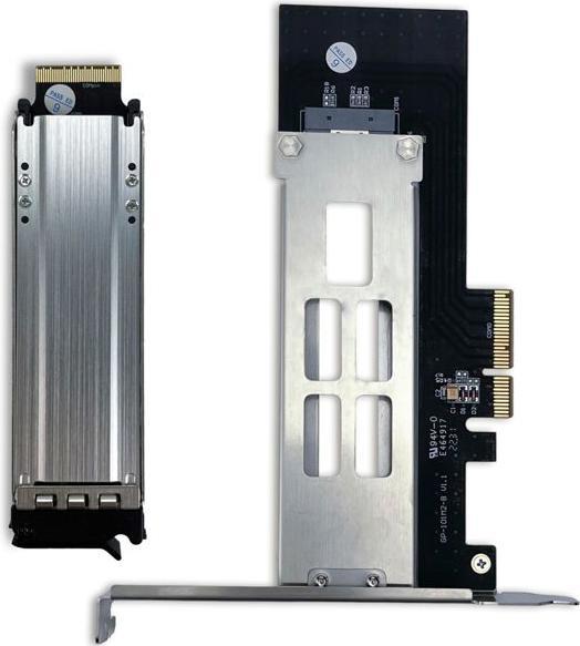 Actual product image Fantec NVMe PCIe-WL-TR-1 M.2 NVMe PCIe adapter card