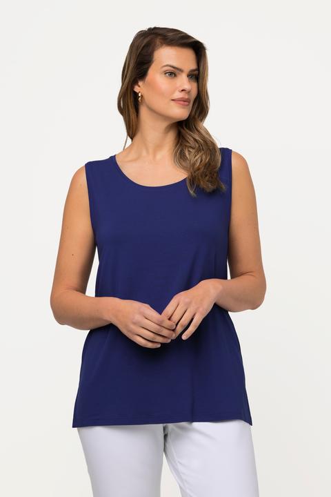 Produktbild Ulla Popken Top, Rundhals, Classic, Stretch, breite Träger, ärmellos (58)