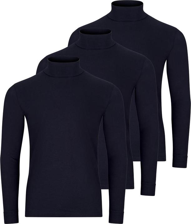 Produktbild Ragman 3er Pack Basic Rollkragenshirt (3XL)