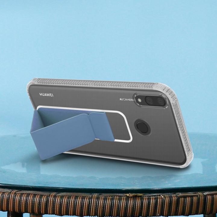 Actual product image Cadorabo Case for Huawei Y7 2019 / Y7 PRIME 2019 in TPU with holder LM167 Style (Huawei Y7 (2019), Huawei Y7 Prime (2019))