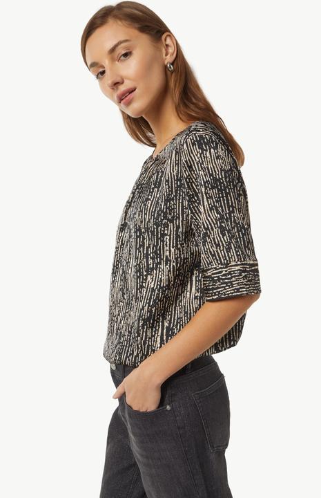 Actual product image Comma Bluse Bluse mit All-over-Print aus Satin (36)