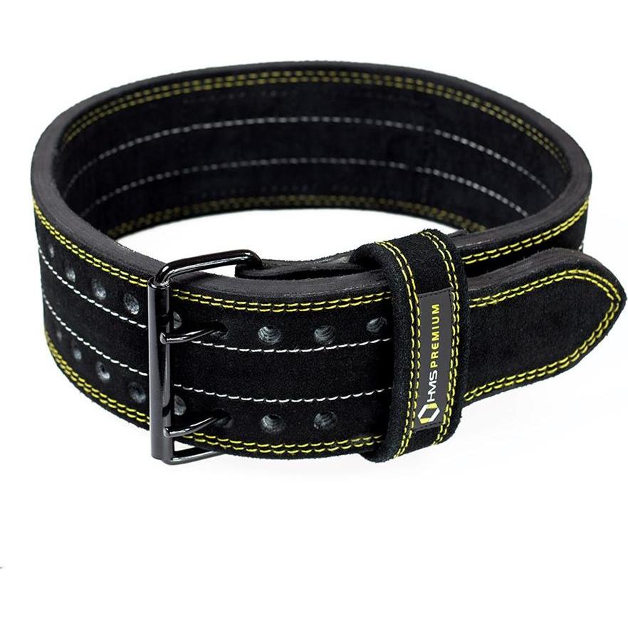 HMS, Gürtel, Bodybuilding belt size S Premium PA3558, Schwarz, (S)