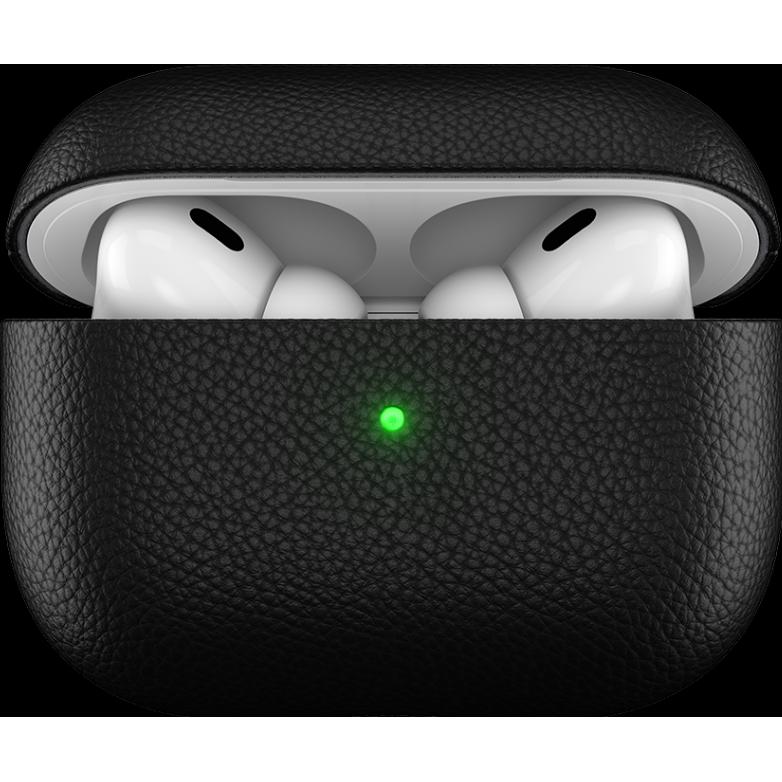 Keybudz Artisan Leder Schutzhülle (Kopfhörer Hülle), Kopfhörertasche + Schutzhülle, Schwarz