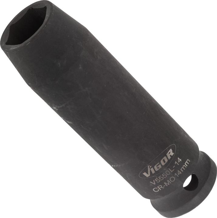 Produktbild Vigor Kraftsteckschlüssel lang 1/2" SW 14 (14 mm)