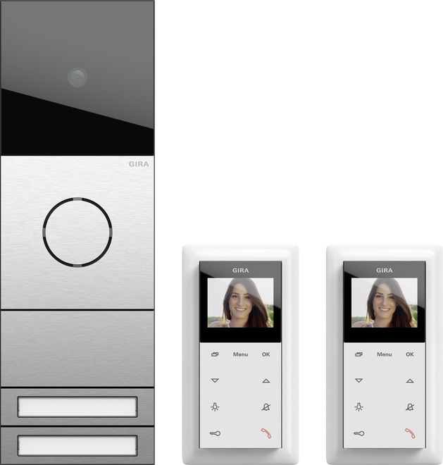 Actual product image Gira Video intercom set
