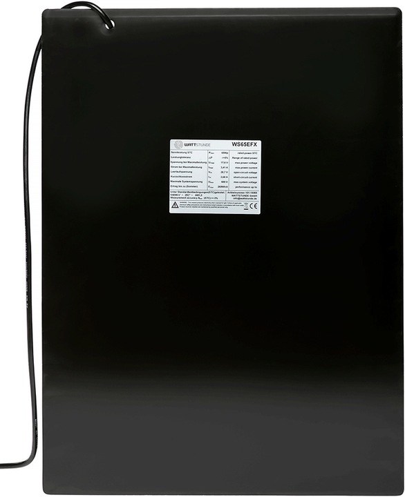 Actual product image Wattstunde WS65EFX Marine Solar Panel (65 W, 2.20 kg)