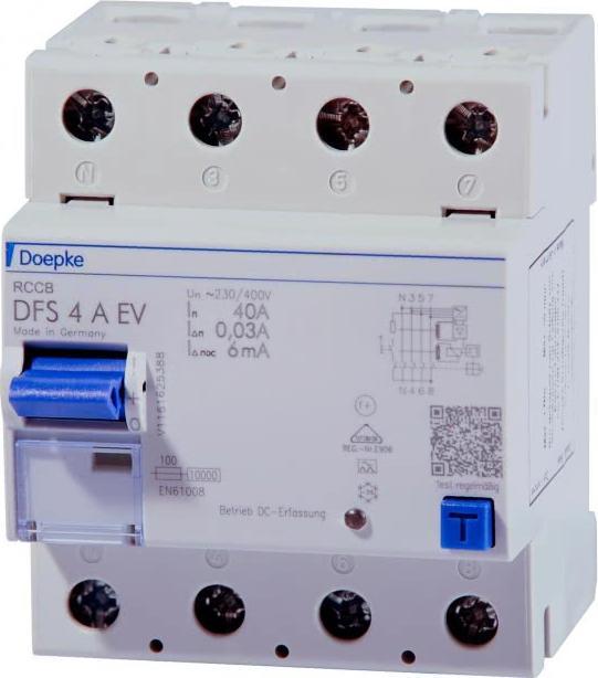 Actual product image Doepke Ground fault circuit interrupter