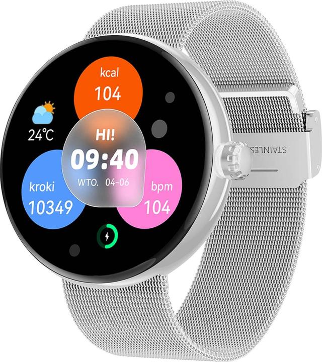 Produktbild Forever Smartwatch Forevive 5 SB-365 silber