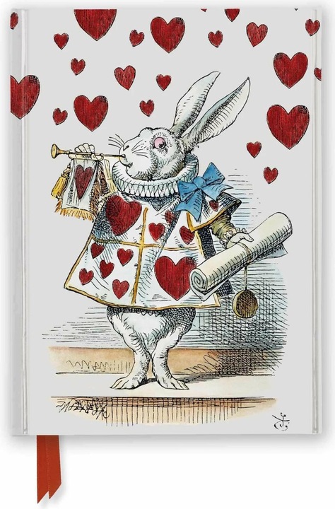 Immagine prodotto Alice nel Paese delle Meraviglie: Coniglio Bianco (Diario sventato) (A5, Nessuna, Copertina rigida)