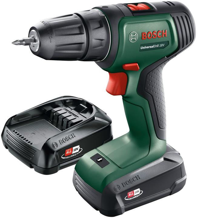 Actual product image Bosch Home & Garden UniversalDrill 18V (Rechargeable battery operated)