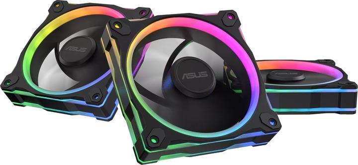 Produktbild ASUS PRIME MR120 FAN ARGB REVERSE BLACK 3IN1 (120 mm, 3 x)