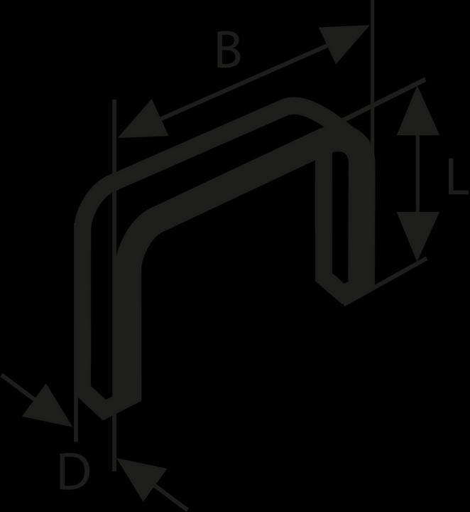 Image du produit Bosch Zubehör Agrafe type 54