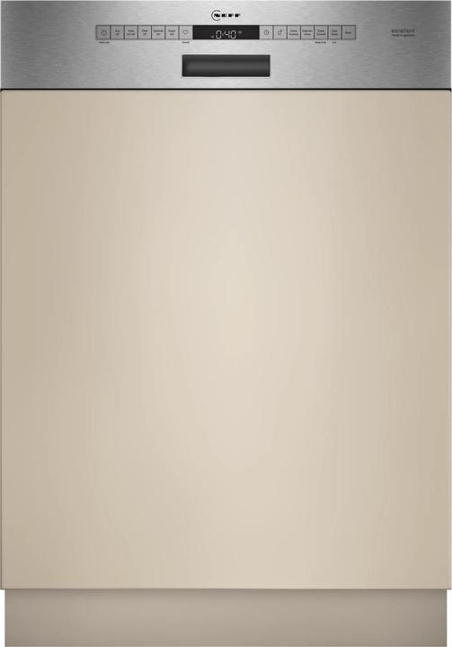 Image du produit Neff N 50, Geschirrspüler integrierbar, 60 cm, Gebürsteter Stahl, S145EBS04D, ID S145EBS04D