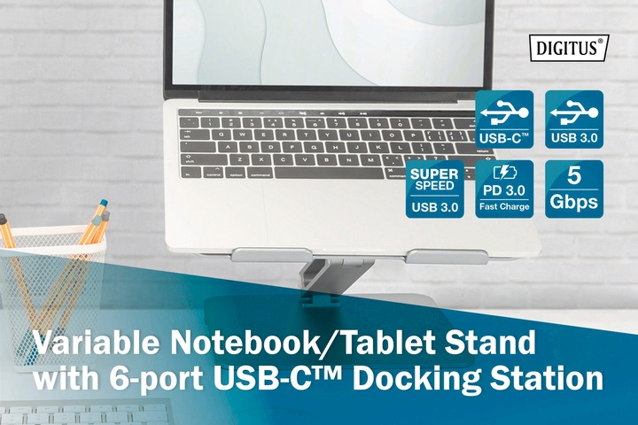 Produktbild Digitus DA-90429 (USB-C, 6 Ports)